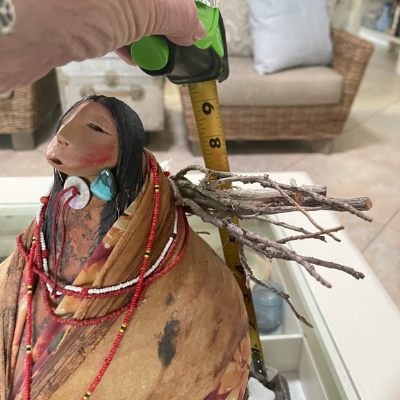 Rare, Authentic Gourd Lady by Robert Rivera - Picture 12 of 12